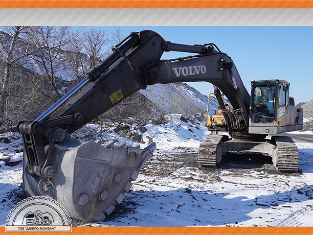 Экскаватор VOLVO EC350DL, Услуги тяжелой техники, строительной техники, Украина, Днепр, Каменское
